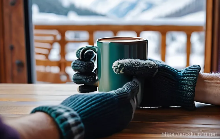 스키 장갑 선택법 - **Prompt:** Three distinct pairs of hands, each wearing a different style of ski handwear (five-fing... 스키 장갑 선택법 - **Prompt:** Three distinct pairs of hands, each wearing a different style of ski handwear (five-fing...