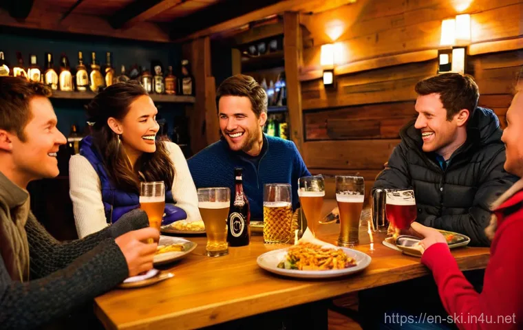 스키장별 음식 가격 - **Image Prompt 2: Savvy Skier Enjoying a Packed Lunch**
    A close-up, warm and inviting shot of a ...